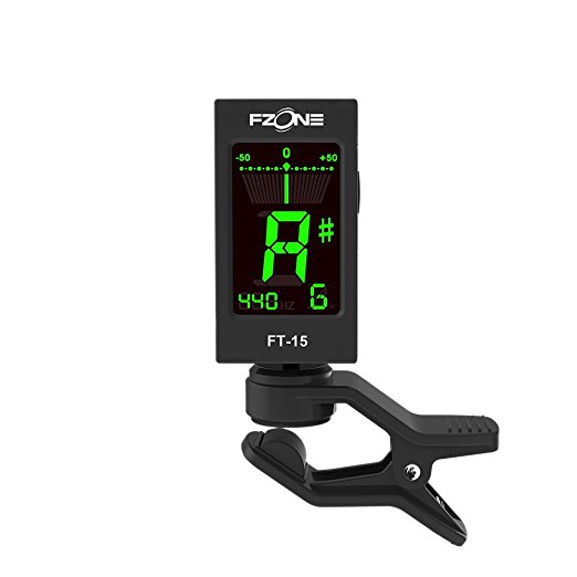 Clip-on electric Guitar Tuner